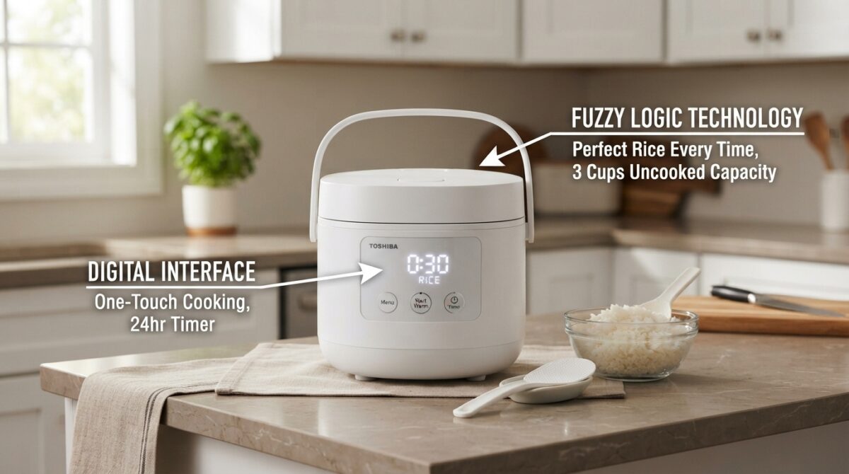 Toshiba Mini Rice Cooker (3-Cup): A Practical Overview